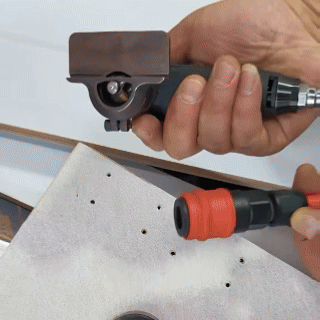 Pneumatic Chamfering Machine