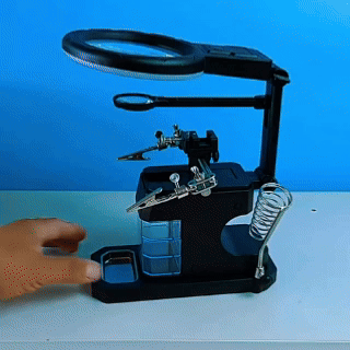 LED Desktop Magnifying Glass for Phone Repairs