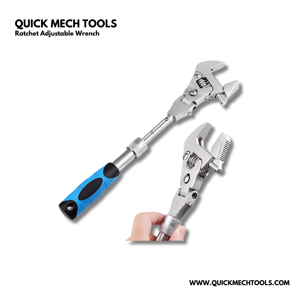 10-Inch Ratchet Adjustable Wrench