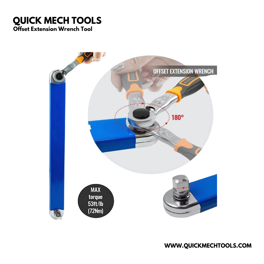 Offset Extension Wrench Tool