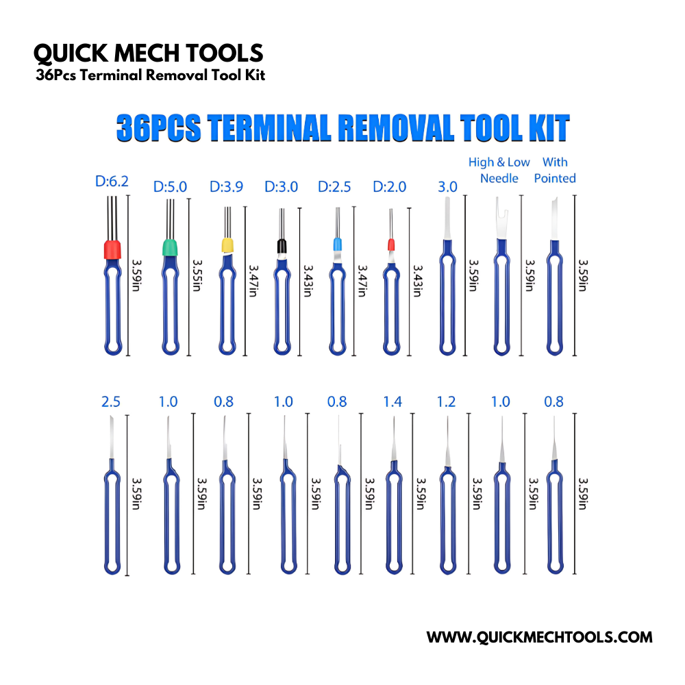 36Pcs Terminal Removal Tool Kit