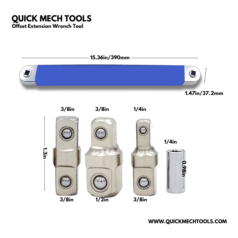 Offset Extension Wrench Tool