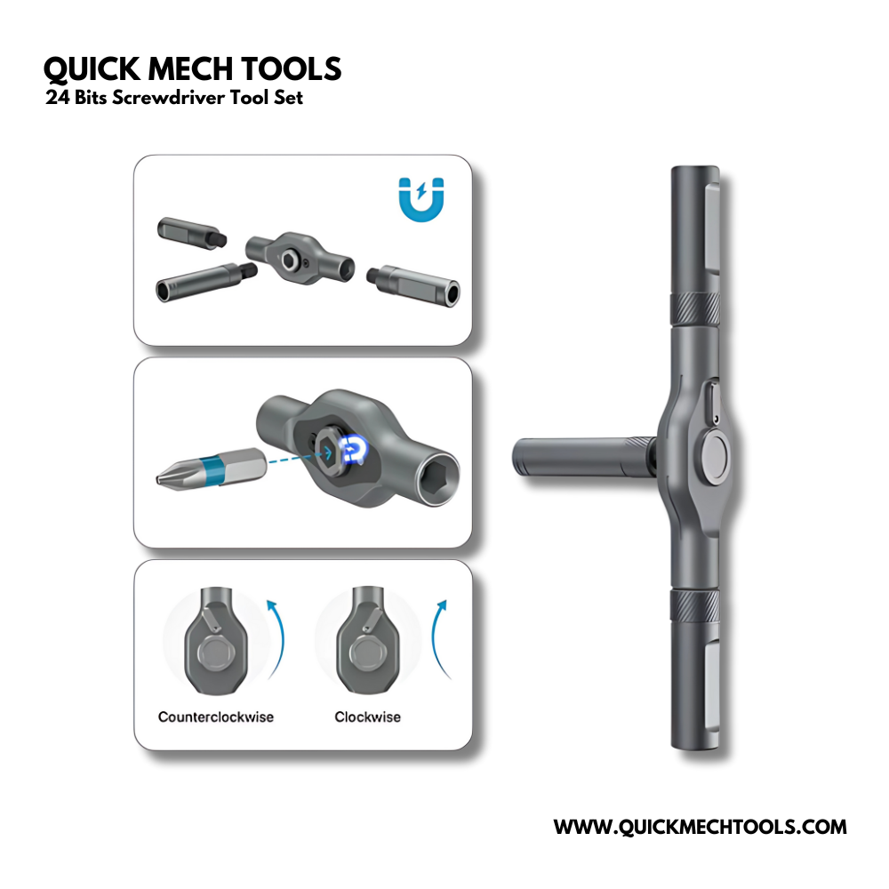 24 Bits Screwdriver Tool Set