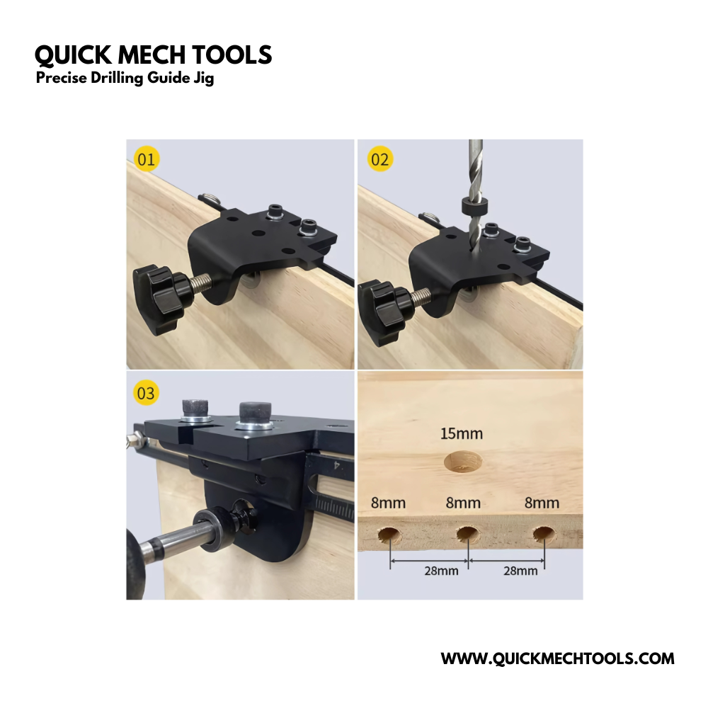 Precise Drilling Guide Jig