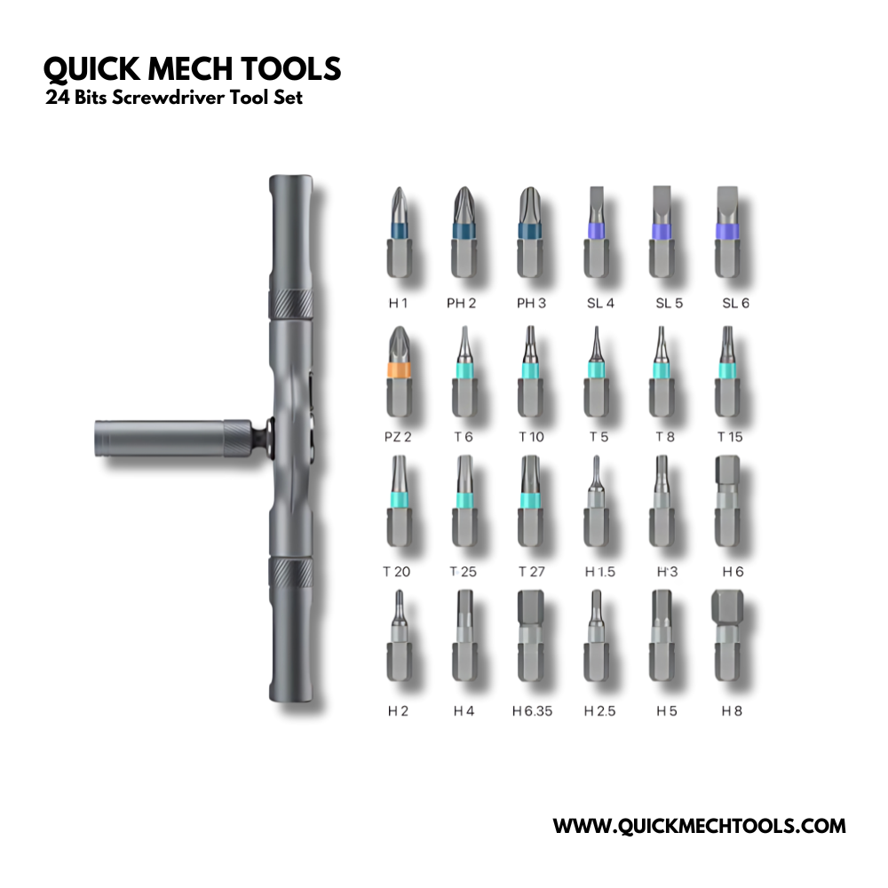 24 Bits Screwdriver Tool Set