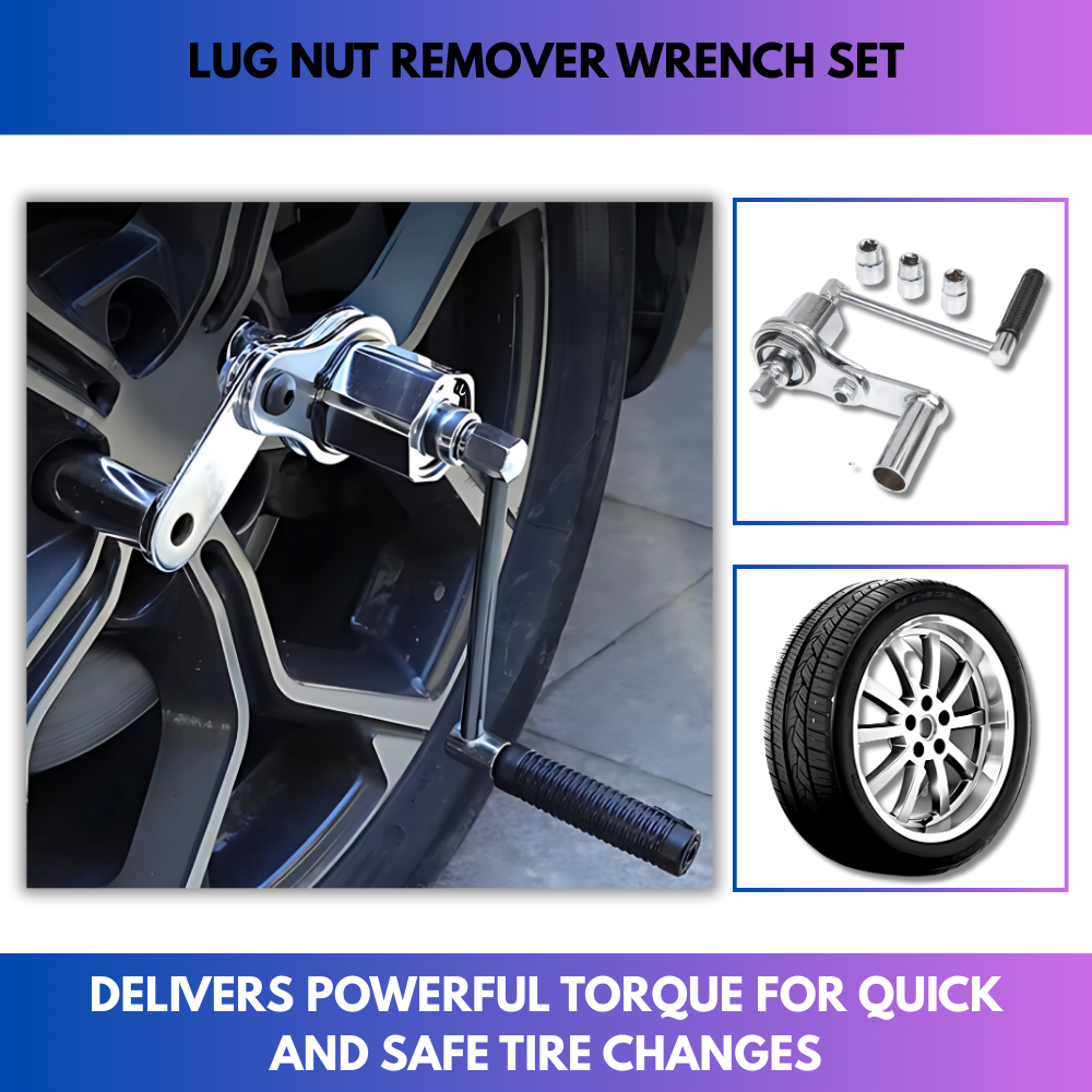 Lug Nut Remover Wrench Set