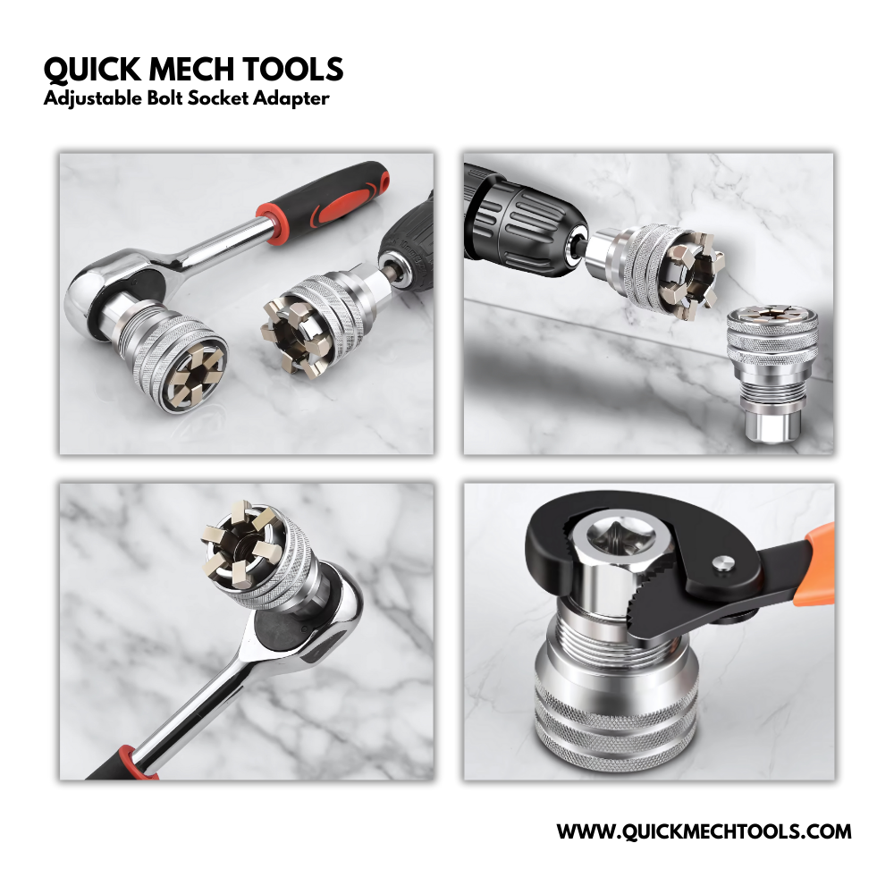 Adjustable Bolt Socket Adapter