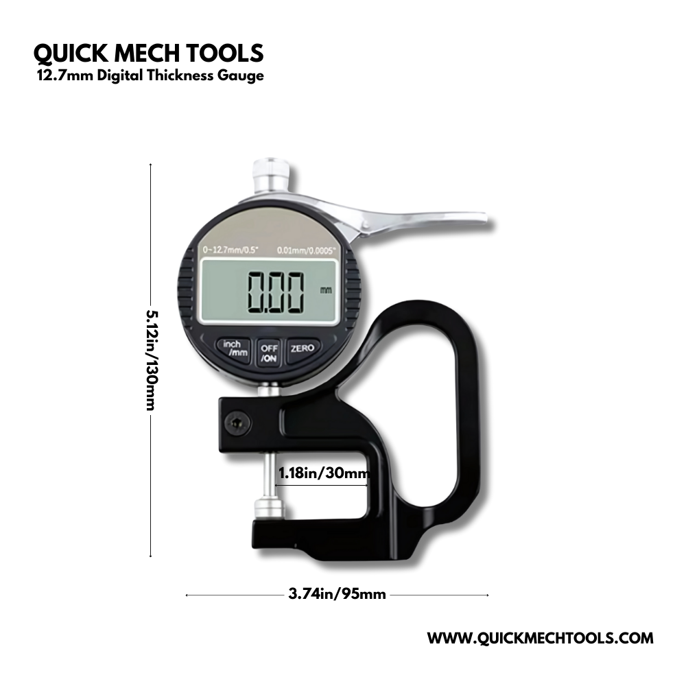 10mm Digital Thickness Gauge