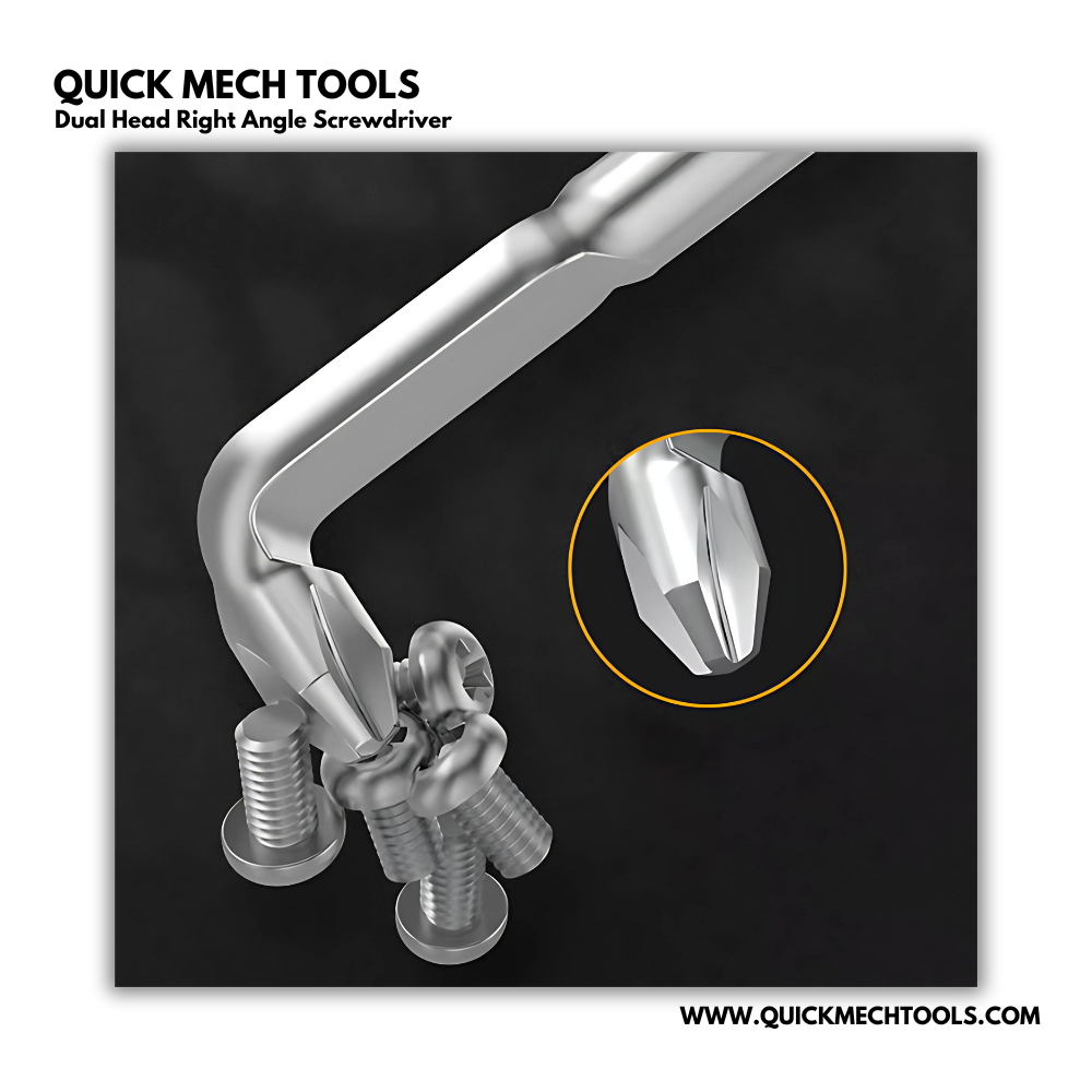 Dual Head Right Angle Screwdriver