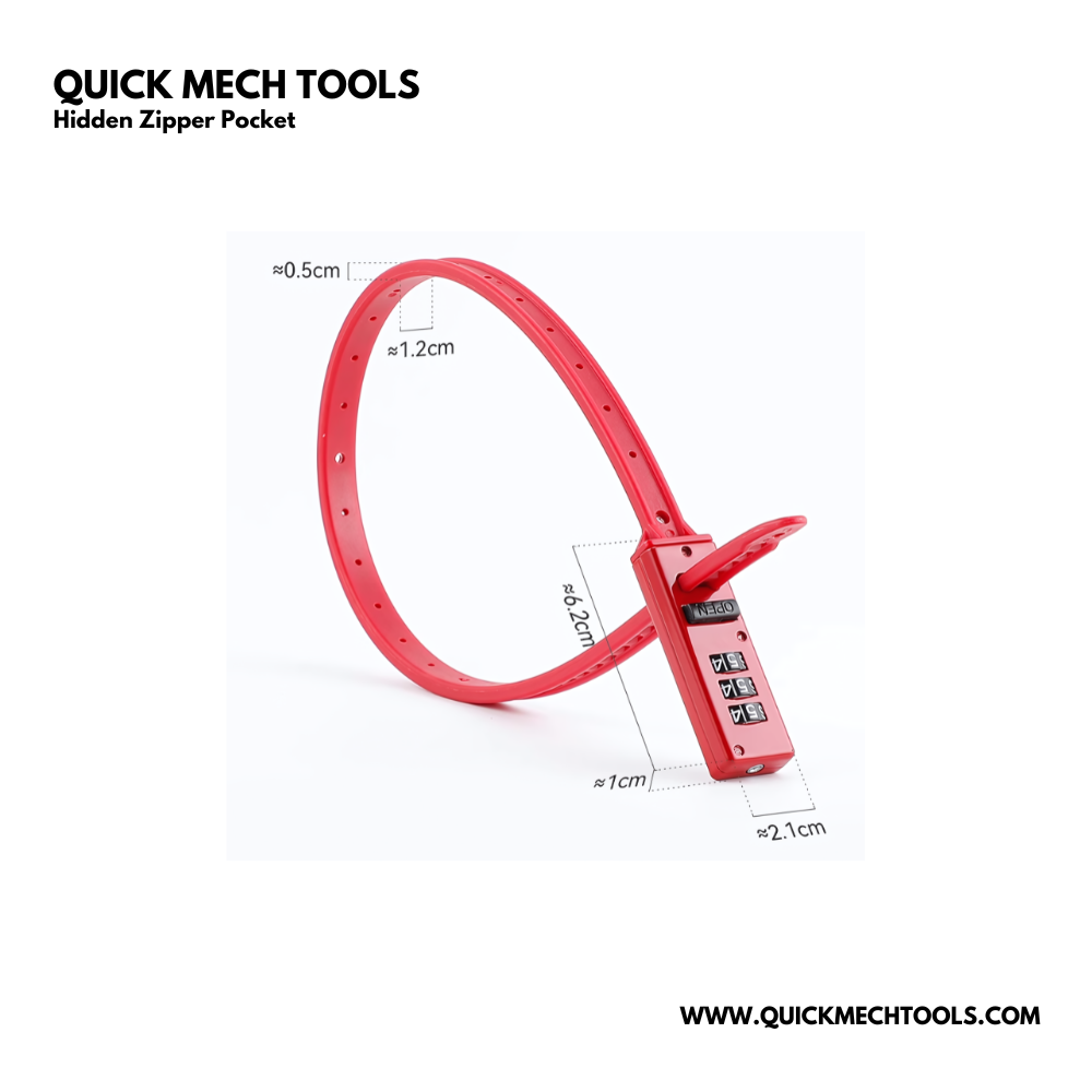 Combination cable tie lock