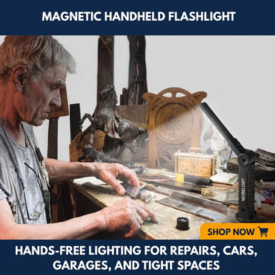 Magnetic Handheld Flashlight