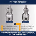 PVC Pipe Threader Kit