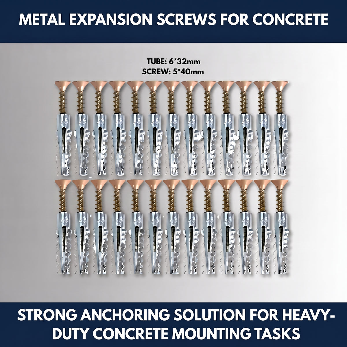 Metal Expansion Screws For Concrete