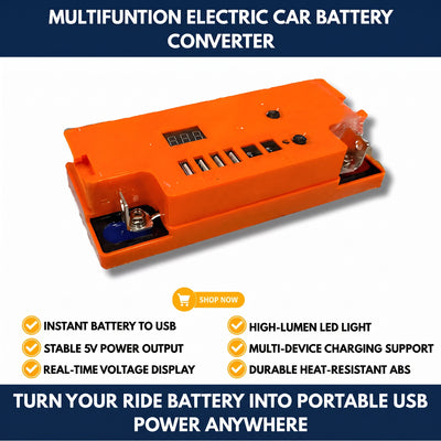 Multifuntion Electric Car Battery Converter