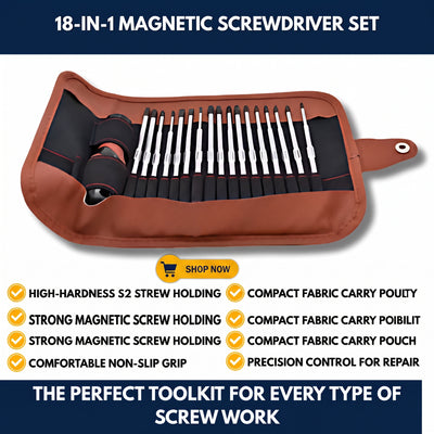 18-in-1 Magnetic Screwdriver Set