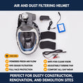 Air And Dust Filtering Helmet