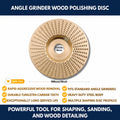 Angle Grinder Wood Polishing Disc