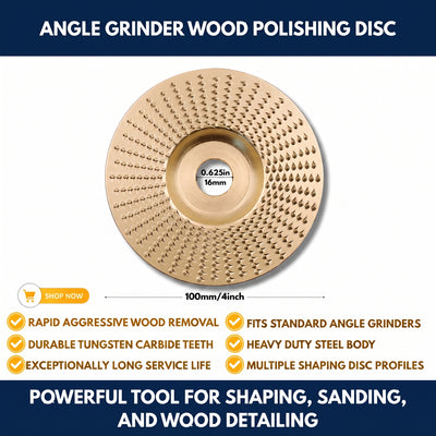 Angle Grinder Wood Polishing Disc