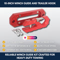 10-Inch Winch Guide and Trailer Hook