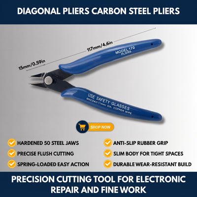 Diagonal Pliers Carbon Steel Pliers