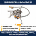Foldable Outdoor Butane Burner