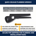 Quick-Release Plumbing Wrench