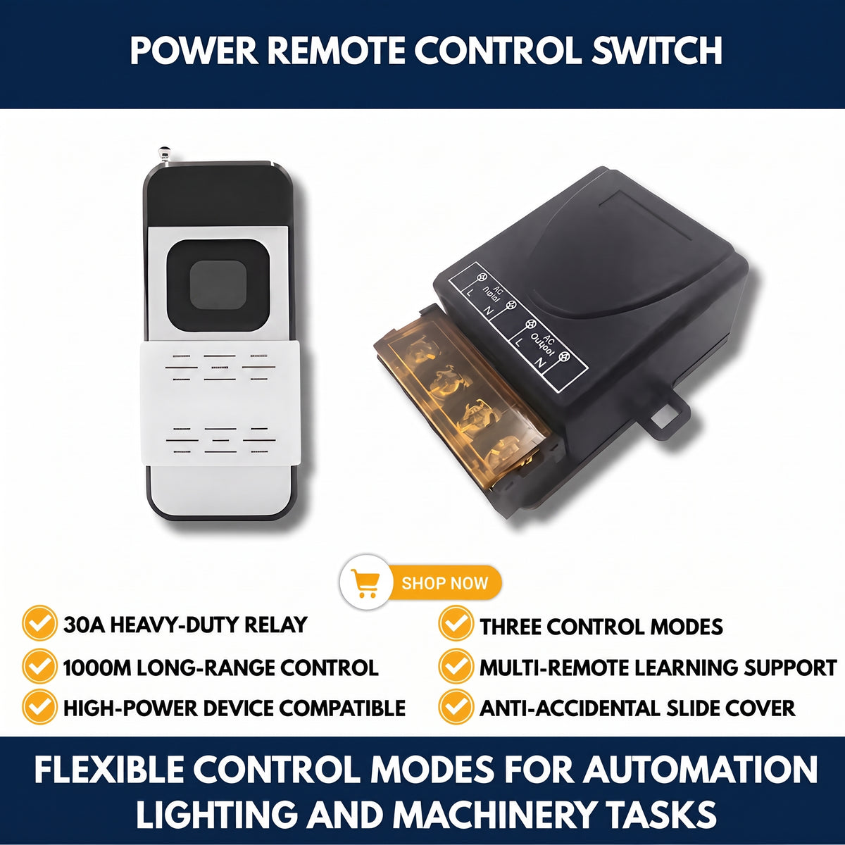 Power Remote Control Switch