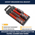 Socket Organizer Rail Bracket