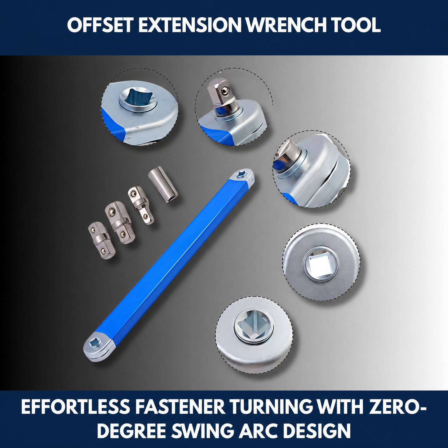 Offset Extension Wrench Tool