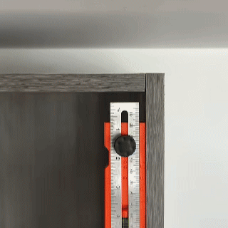 Foldable Woodworking Marking Ruler – Multifunction Measuring Tool