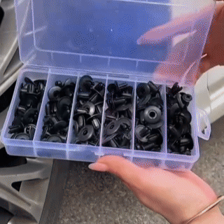 Car Fastener Clip Set – Universal Bumper & Door Trim Retainer Kit