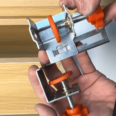 Woodworking Drawer Front Clamps Jig - Stainless Steel Panel Fixing Tool view 6