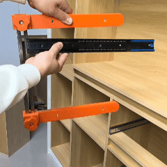 Cabinet Rail Positioning & Drilling Guide view 6