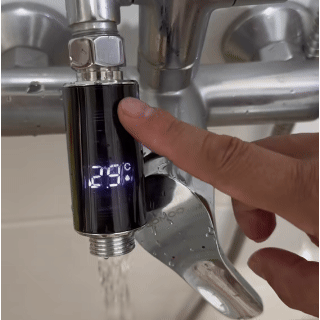 LED Display Faucet Temperature Gauge