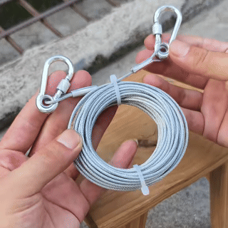 Heavy Duty PVC Coated Stainless Steel Clothesline