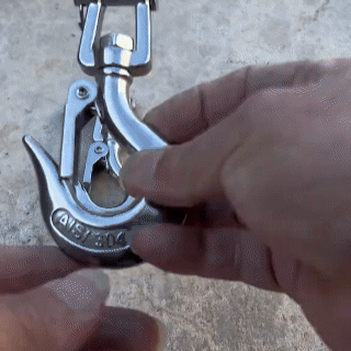 304 Stainless Steel Swivel Hook