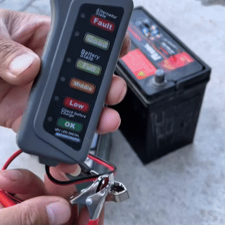 Led Digital Battery Tester