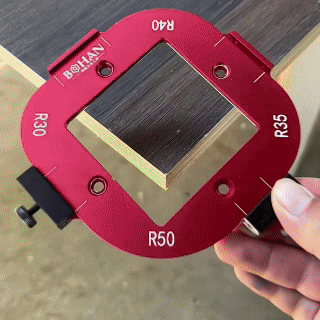 Fillet And Arc Cutter For Woodworking