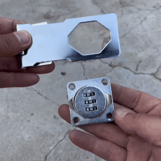 Modern Coded Door Latch