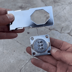 Modern Coded Door Latch view 6