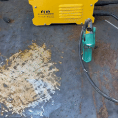 Angled Welding Clamp with Copper Core view 6
