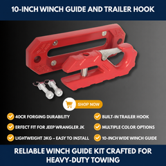 10-Inch Winch Guide and Trailer Hook view 5