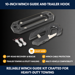 10-Inch Winch Guide and Trailer Hook view 7
