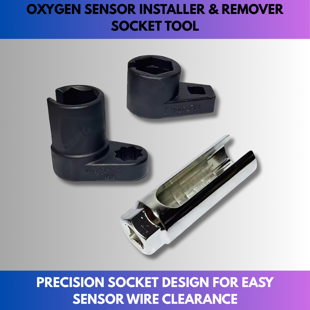 Oxygen Sensor Installer & Remover Socket Tool