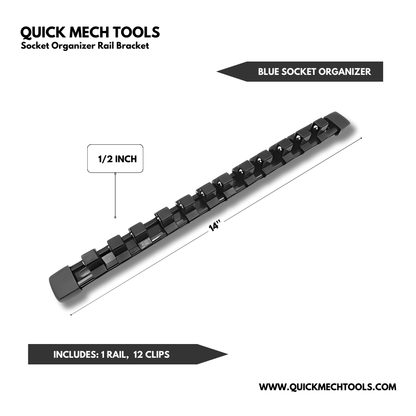 Socket Organizer Rail Bracket