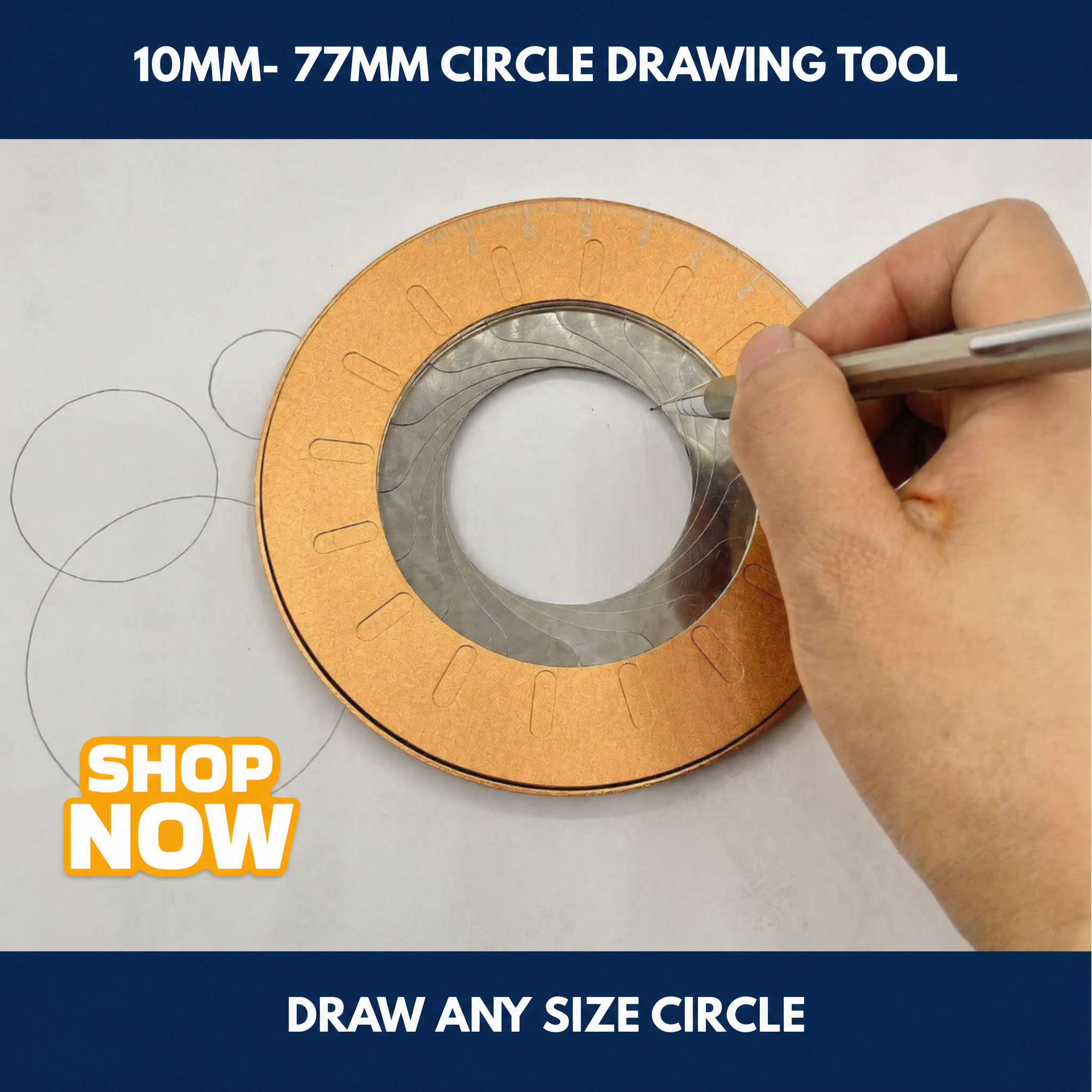 10mm- 77mm Circle Drawing Tool