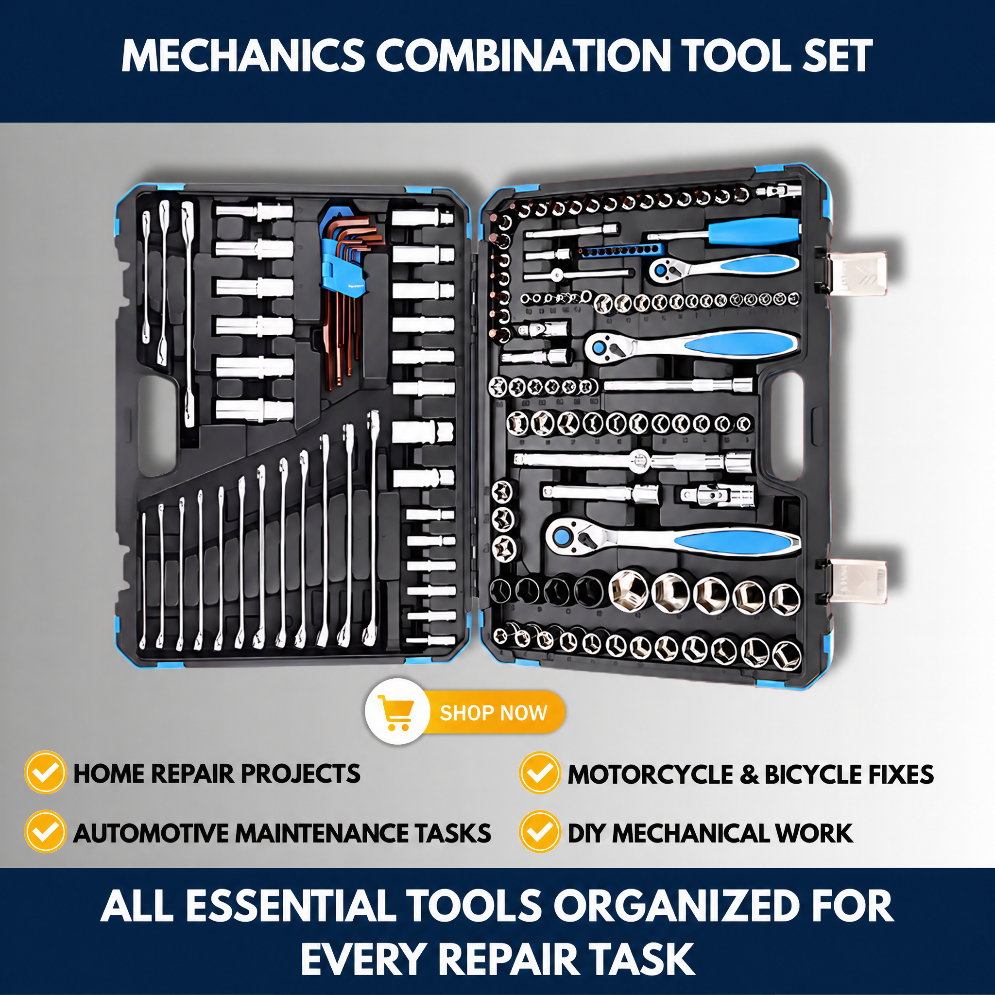 Mechanics Combination Tool Set