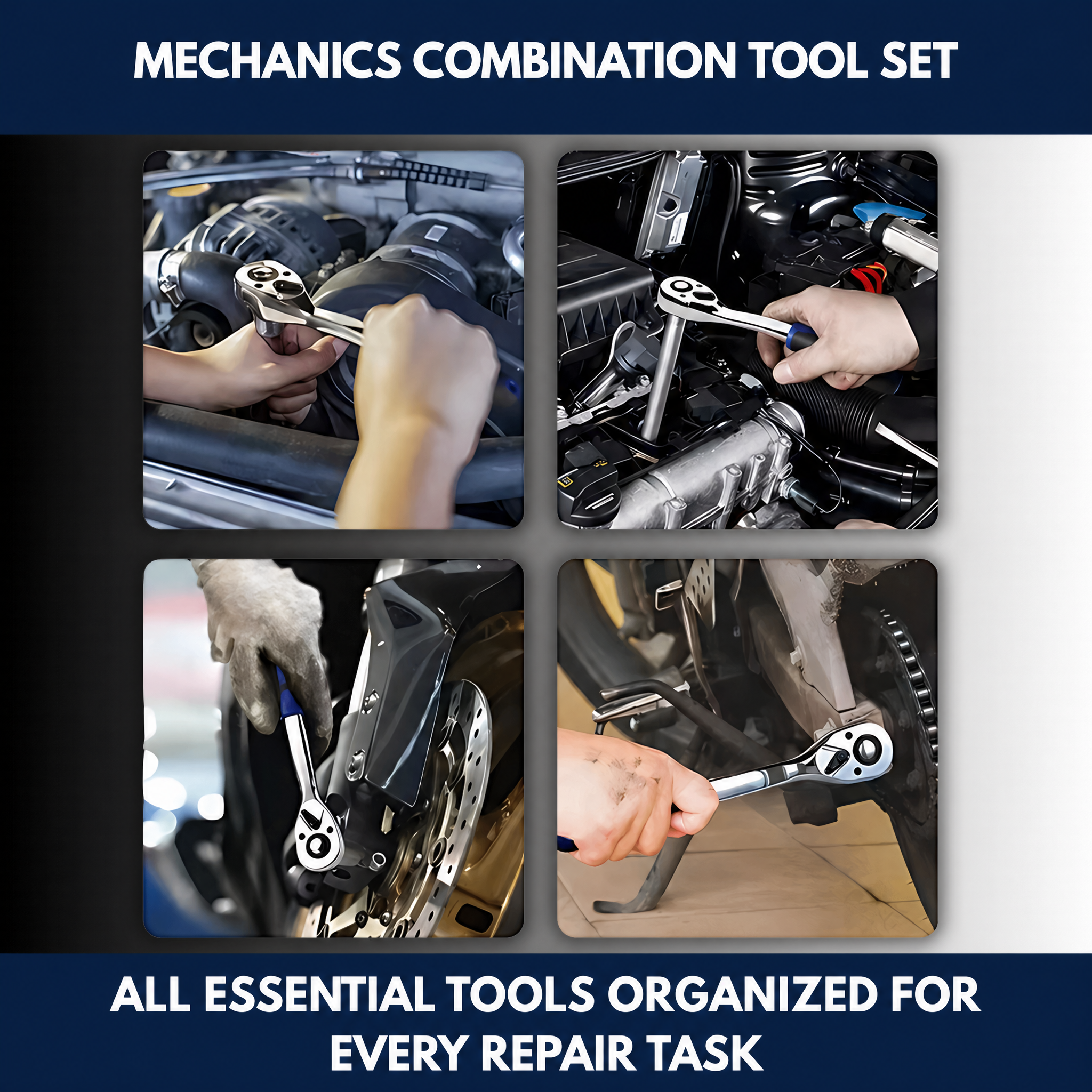 Mechanics Combination Tool Set