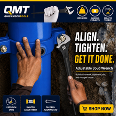 QuickMech™ Spud Adjustable Wrench view 4