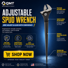 QuickMech™ Spud Adjustable Wrench view 5
